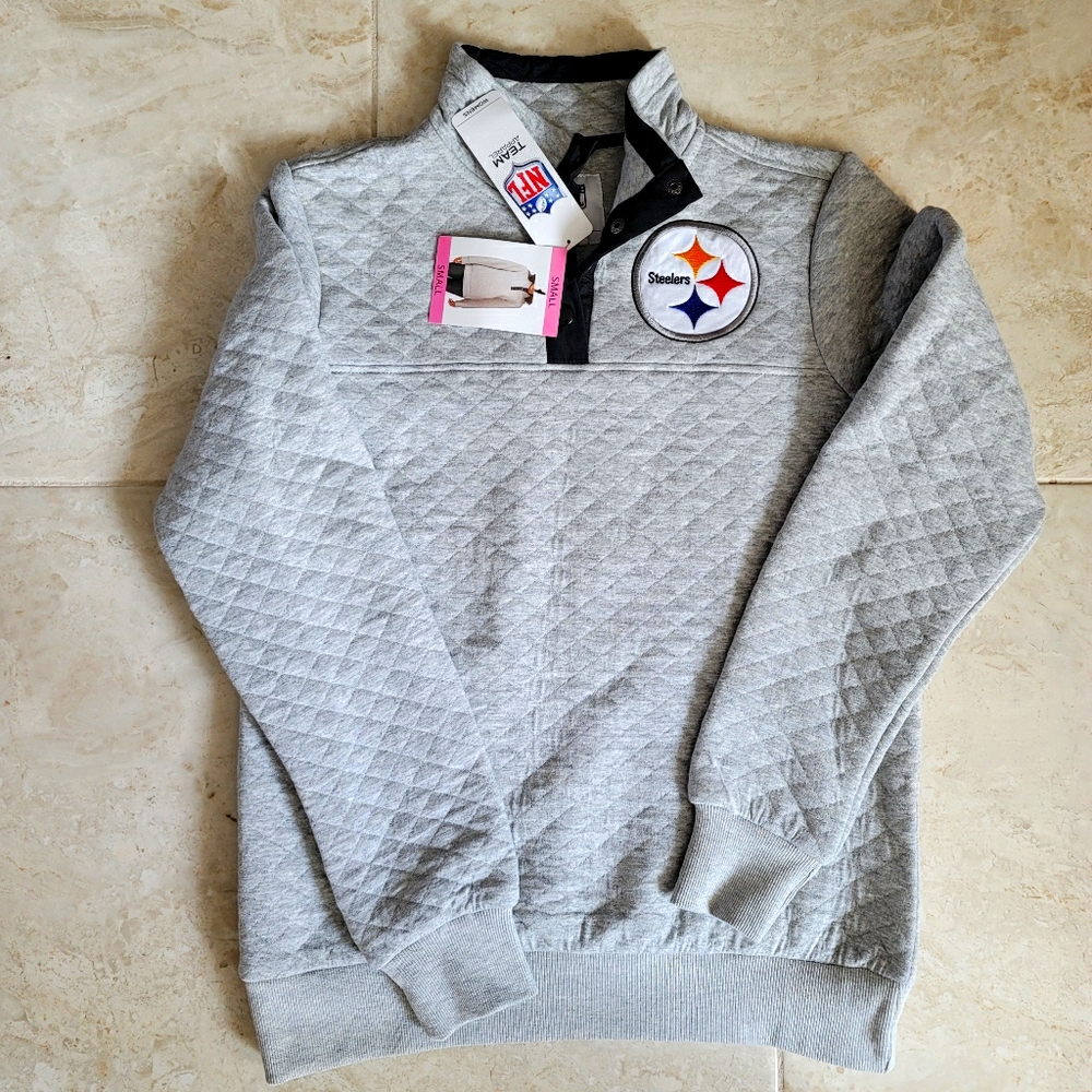 Steelers Quilted Pullover